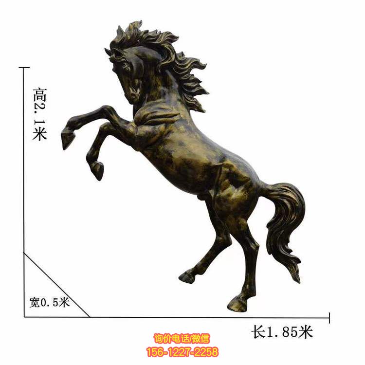 玻璃鋼歐式馬車動(dòng)物雕塑，美化景觀廣場