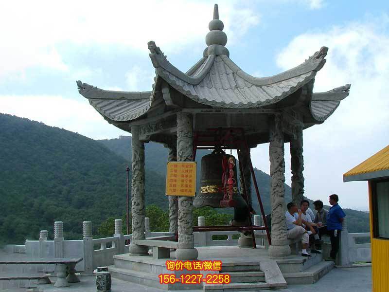 涼亭雕塑-景區寺廟擺放銅鐘仿古建涼亭 涼亭雕塑-景區寺廟擺放銅鐘仿古建涼亭