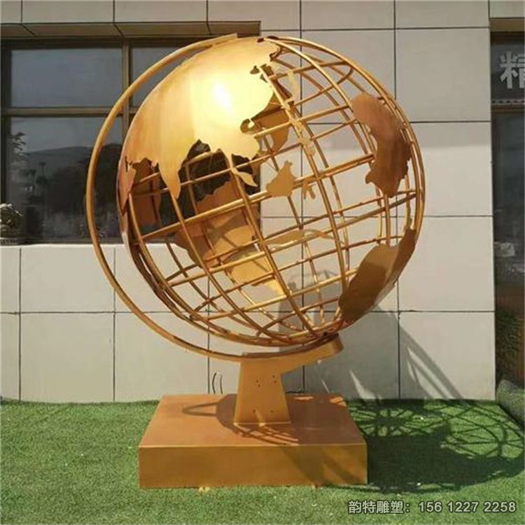 大型抽象不銹鋼地球儀雕塑,鏤空鋼管地球儀雕塑加工廠 大型抽象不銹鋼地球儀雕塑,鏤空鋼管地球儀雕塑加工廠