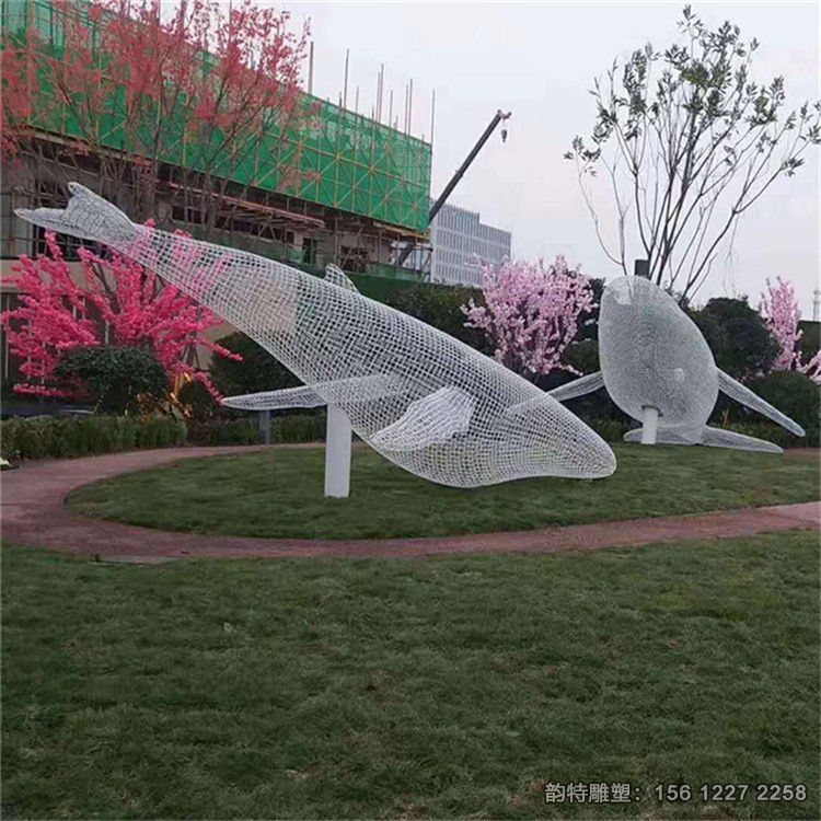 不銹鋼海豚雕塑90 不銹鋼海豚雕塑90