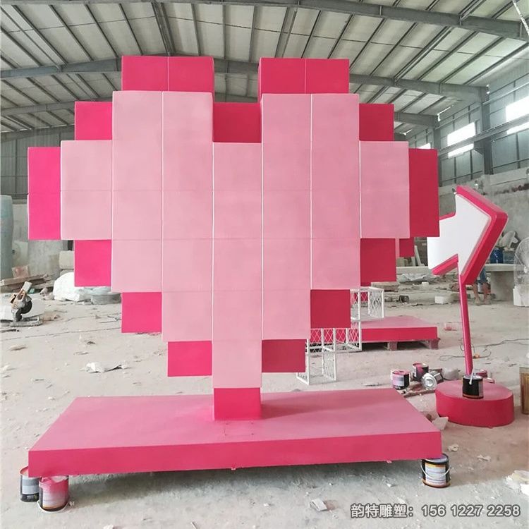 不銹鋼心形雕塑,創意愛心雕塑制作廠家 不銹鋼心形雕塑,創意愛心雕塑制作廠家