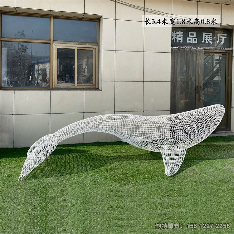 大型不銹鋼鯨魚雕塑,抽象鏤空鯨魚雕塑加工定做 大型不銹鋼鯨魚雕塑,抽象鏤空鯨魚雕塑加工定做